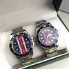 Concepteur coûteux fantôme d'eau de haute qualité avec montre à quartz automatique affaires brillant dans le noir imperméable à l'eau pour hommes agent de fabricants de montres