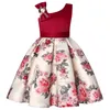 Fille Robes Lavande Fleur Tutu Robe Rose Arc Enfants De Mariage Demoiselle D'honneur Vêtements Pour Les Filles 2-10 Ans