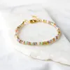 Strand Natuurlijke Schelpen Hand Geweven Kleur Kralen Vintage Stapelbare/gelaagde Armband Voor Vrouwen Zoete Leuke Casual Stijl Dagelijkse Slijtage Sieraden