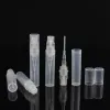 3ml Atomizer Empty Clear Plastic Bottle Spray Refillable Fragrance Perfume Scent Sample Bottle for Travel Party Makeup Simple