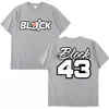 Mens TShirts Ken Block 43 Graphic T Shirt Men Women Harajuku FashionLetter Print Style Tshirts Casual 100% Cotton Tees Sweatshirts 230404