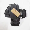 Gants imperméables de haute qualité pour hommes et femmes, marque de styliste, impression de lettres, épais, garde au chaud, sports de plein air, pur coton, mitaines à cinq doigts