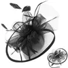 Bandanas cabeça flor chapéu feminino fascinator bandana casamento tiara chá festa banquete headwear noiva acessórios para o cabelo