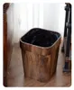 Abfallbehälter Vintage-Sägemehl-Müll kann für das Leben zu Hause verwendet werden, einschließlich Küchenabfalleimer, Bürotoiletten, Papierkörbe, Badezimmer und Schlafzimmerbedarf 230406