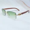 Modische Luxus-Sonnenbrille für den Außenbereich Trend Herren Random Woods Fashion Summer Shades Color Craved Wood Für Damen Gafas De SolKajia