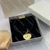 Letter Love Pendant Necklaces Fashion Men Women Couple Bracelet Designer Minimalist Jewelry Set Versatile Fashion