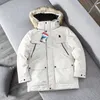 Giacca da uomo Parka Piumino con cappuccio T Cappotto stilista Moda Classica Giacca con cerniera Giacca a vento Tasca Lady Cappotti caldi S-L