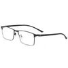 Solglasögonramar 57mm stor storlek breddade stora ansiktsfettglasögon ram affärsmän titanlegering myopia 8837