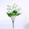 Kerstversiering 35 cm Vork Kunstboeket Zonnebloemen Bloemen Kleine Madeliefje Bruiloft Woondecoratie Chrysant Verse Zijden Bloemen R231106