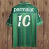 93 94 Palmeiras R. CARLOS Retro Futbol Formaları 1996 EDMUNDO Erkek ZINHO RIVALDO EVAIR Ev Yeşil Futbol Formaları Erkek Üniformaları Kısa Kollu