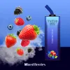 Original Breze Yocup Bar 8000 Puff Einweg-E-Zigaretten, 1,2 Ohm Mesh Coil, 17 ml Pod-Batterie, wiederaufladbar, elektronische Zigaretten, Puff 8K, 2 % 5 %, Einweg-Vapers, Razz Puffs