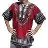 Men's T Shirts Tops Product Dashiki Xiji Clothing Fashion Casual Europe And America Africa Short Sleeve T-shirt Men
