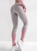 Kvinnors leggings Sexig kvinnors push up midja lång ben Gym Aktivitet Sömlös långben stickad träning Kvinnors Jegging 230406