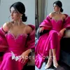 Hot Pink Sweetheart Prom Dress Princess Personalize Dres Sweep Party Dresses Ruffles Ball Gown Formal Party Dress