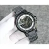 Homens caros assistem designer Aimani Skeleton Menwatch Ax2418 de alta qualidade UHR Moda de moda ativa Montre luxe nh3s