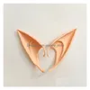 Party Masks Elf Ear Halloween Fairy Cosplay Accessores Vampire Mask för LaTex Soft False 10cm och 12cm WX9-934 Drop Delivery Home GA DH5G0