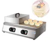 110 V 220 V elektrische Souffler Waffeleisen Maschine kommerzielle Pfannkuchen Waffel Souffle Maschine