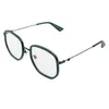 2023 Designer de moda New Glasses Glasses Summer Fashion Plate Metal Round Frame Myopia Protetor solar Tidal Band G0459