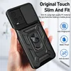 Camera Venster Gevallen Voor Samsung Galaxy S23 FE S22 A24 A23 A14 A54 A13 A33 A53 A32 A12 Ultra plus 4G 5G Kickstand Telefoon Case Cover