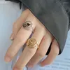 Wedding Rings ANENJERY Hollow Branch Birds Shape Opening For Women Individually Creative Adjustable Ring Jewelry Anillos