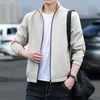 Men's Jackets Men Casual Long Sleeve Autumn Winter Stand Neck Top Blouse Coat Jacket With Pockets Mens House Sweaters