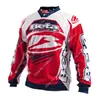 Tops camicie in bicicletta Tops Beta Racing Jersey Enduro Motocross Jersey Maillot Hombre Moto MX Downhill Jersey Off Road Mountain Cycling JE