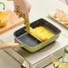 Casseroles Japonais Yuzi Braisé Pot antiadhésif Épais Oeuf Petite Poêle À Frire Maison Fond Plat Petit Déjeuner Cuisinière Électromagnétique