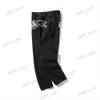 Męskie dżinsy ins Men's Fashion High Street Fashion Classic Podstawowe dżinsy mody swobodne spodnie drukuj pies astronauta t230406