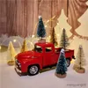 Juldekorationer Julprydnader Bil Toy High Imitation Car Miniature Car Model Toy Boy Present Juldekorationer för hem Xmas R231106