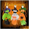 Andere feestelijke feestartikelen Halloween-decoraties Hangend spookornament Pompoen St Windzakhanger voor buitenbar Achtergrond D Dhwhe