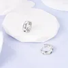 Orecchini a cerchio Arrivi Argento sterling 925 Radiante Sole Luna Stella Celeste Cappuccio Orecchino Donna Gioielleria raffinata Set Accessori