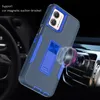 Armor Magnetic Phone Cases For Google Pixel 7 Pro 7A Wiko Ride 3 Oneplus Nord200 N20 5G TCL 20XE T-Mobile Revvl 6 Pro 5G Boost Celero 5G Plus Kickstand Holder Back Cover