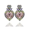 Boucles d'oreilles pendantes 5 couleurs, bonne qualité, tendance, mode femmes, cristal Oorbellen, Vintage, goutte pour bijoux