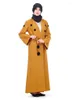 Ethnische Kleidung Muslimische Frauen Offener Kimono Abayas Islamischer Ramadan Maxi Robe Applikationen Strickjacke Party Thobe Langarm Dubai Elegant Malaysia