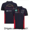 Męskie koszulki F1 Racing Model odzieży Tide Tede Team 2021 Perez Verstappen Cardigan Polo Shirt Polo Szybkie suszące motocyklowe kombinezon z SA 0406H23