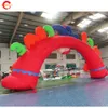 Outdoor Activities Free Shipping 10m Wide Clown Head Inflatable Arch Gate Circus Clown Archway for Ground Opening