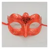 Máscaras de fiesta Chapado en oro Máscara linda para niños Mascarada veneciana Ojo Carnaval Traje de baile Cosplay Mardi Gras Mezcla Color Gota Entrega Hom Dhlb5