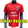 トレーニングアダルトキット23 24モンテレーサッカージャージRayados R.Funes Mori M.Meza V.Janssen Akeloba S.Vegas Liga Mx Football Shird Uniforms Menファンプレーヤーバージョン