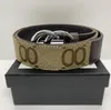 985 ceinture de concepteur de ceinture pour hommes de haute qualité lettres à la mode imprimer hommes femmes ceinture quatre saisons boucle lisse multi styles ceinture avec boîte