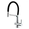 Kitchen Faucets Faucet Stainless Steel And Cold Rotating Three-in-One Water Purifier Direct Drinking Sink