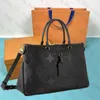 Wysokiej jakości designerskie torba Trianon MM PM TOTE Womens Exensing Skórzane torby na ramię w torbie krzyżowe TOS-CALETS TORDBAGS Portfel Portfel Messenger Plecak