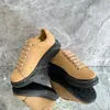 Top Mens Designer Fashion Brand Casual Shoes Retro Men's Leather Lace Up Fashion Print Coarc