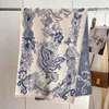 Scarves Faux Cashmere Scarf Unisex Man Women Winter Fashion Boho Bohemian Butterfly Flower Long Shawl Stole For Lady 185 65cm