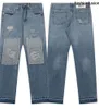 designer jeans New 23ss wonmen designer Los Angeles Autumn High Street Fashion GALLERYES Broken Patch Cloth Couple Pants DEPT mens womens Jeans