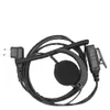 Walkie-Talkie Fil Bobine Casque avec Micro PTT Pour Motorola Radio Bidirectionnelle CP88 CP100 CP200D CLS1110 DTR620