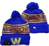 Luksusowe czapki wojownicy czapka złote stany projektant Winter Men Men Design Design Dzianin Hats Fall Woolen Cap Liter Jacquard Unisex Warm Skull Sport Krat Kapelusz A14