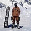 Andra sportartiklar 2023 Nya män Kvinnor Skiddräkt Skidjacka Skidbyxor Vinter Varm vindtät vattentät Outdoor Sports Snowboard Ski Coat Trousers HKD231106