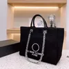 Luxus Damen Tote Einkaufstasche Messenger Für Frauen Designer Handtasche Solide Große Kapazität Casual Leinwand Schulter Weibliche Taschen Beste Weihnachtsgeschenk