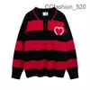 Ami Mensファッションセーターde Coeur Designer Sweater Classiced a Heart Round Neck Loose Knit Men女性ファッションプルオーバーカジュアルカーディガンYJ6f