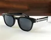 Chrome Penetranusr Neue Sonnenbrille Mode Design Cat Eye Plate Rahmen Klassiker Vintage -Stil vielseitig beliebte UV400 -Schutzbrillen im Freien